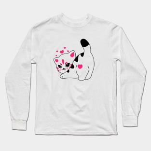 Playful cat Long Sleeve T-Shirt